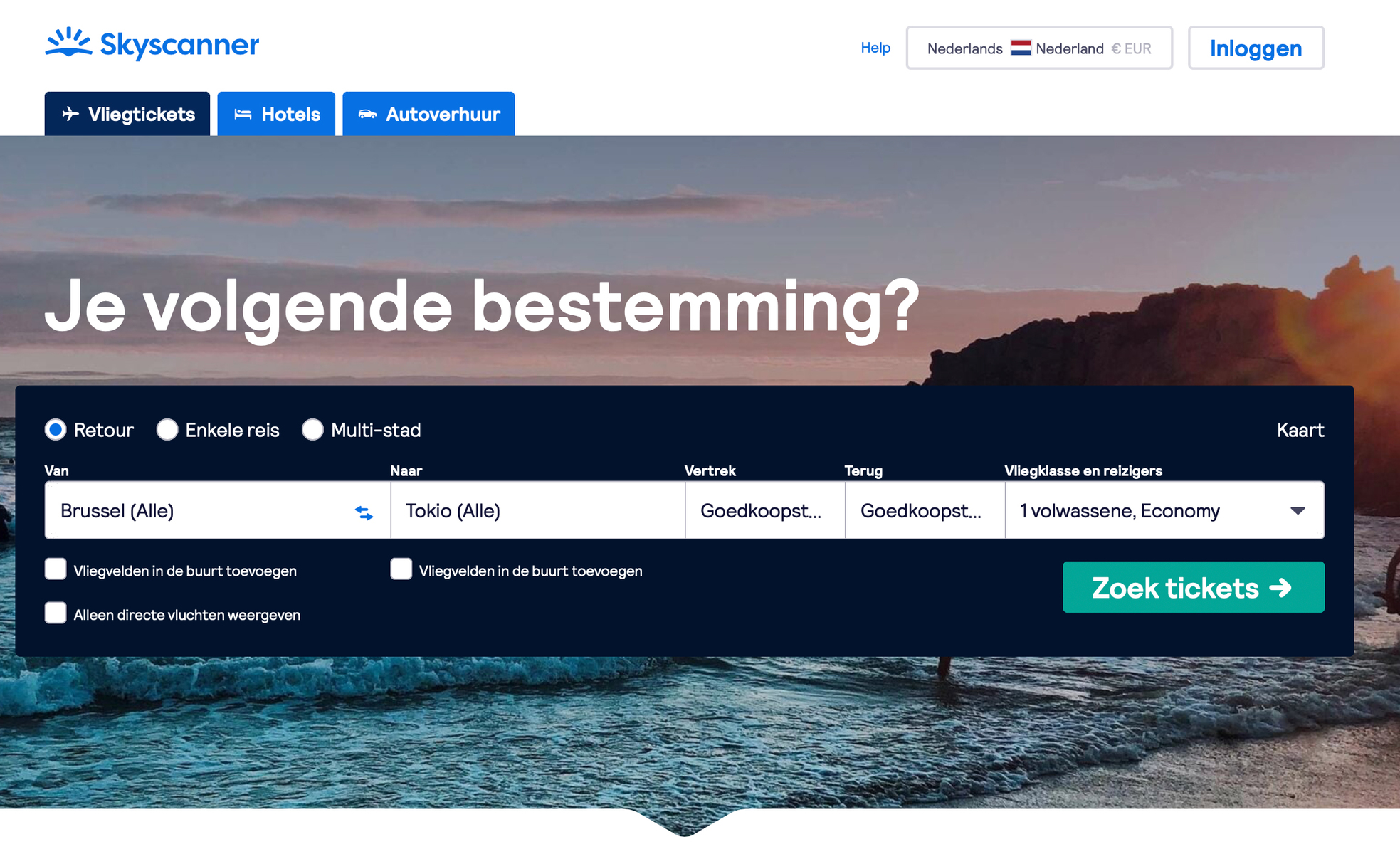 de goedkoopste periode om te vliegen skyscanner