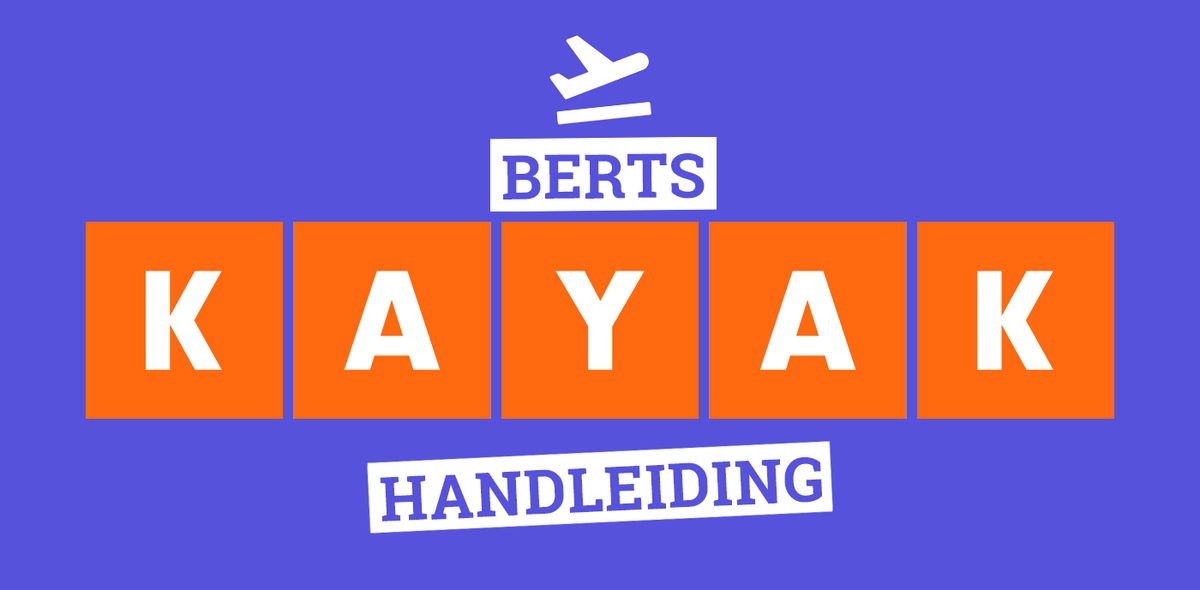Berts Kayak Vliegtickets Handleiding